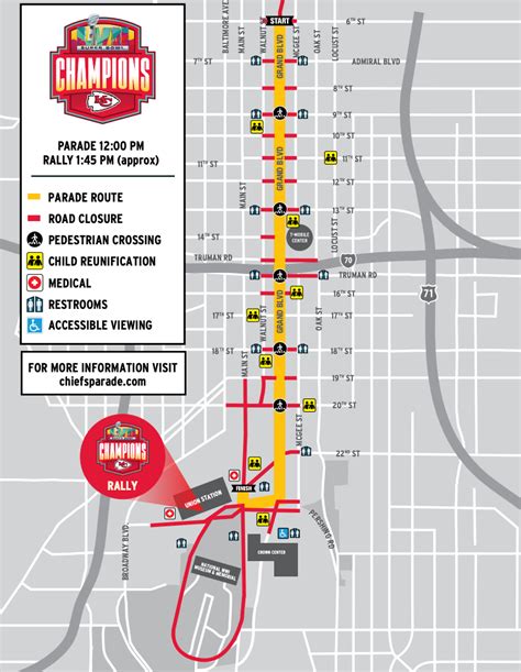 Kansas City confirms Chiefs Championship Parade route | Flipboard