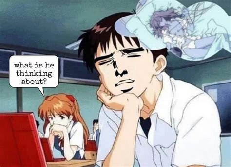 Shinji, wtf? : r/evangelionmemes
