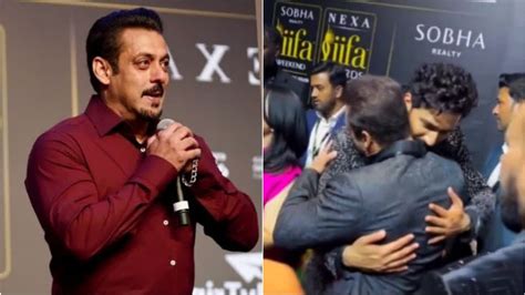 IIFA 2023: Salman Khan puts an end to 'pushing' Vicky Kaushal ...