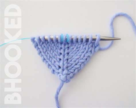 M1R and M1L Knitting Increases a Tutorial for New Knitters from B.Hooked Knitting Squares ...