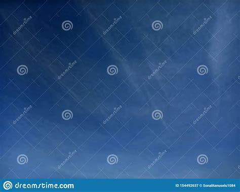 Clear blue Sky and clouds. stock image. Image of skyline - 154492637