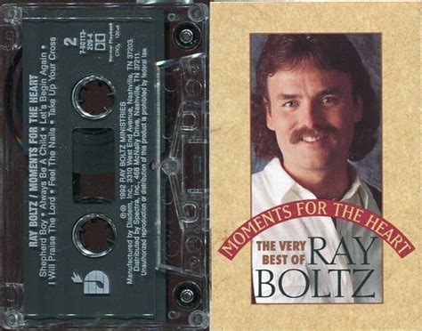 Ray Boltz – Moments For The Heart (1992, Cassette) - Discogs