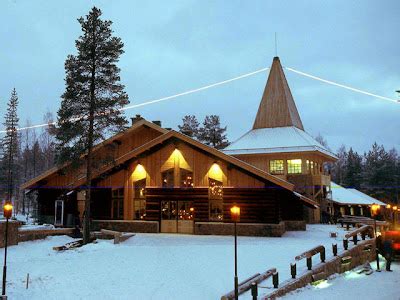 Moment Christmas In Santa Claus Village, Finland - World Fun Vacation