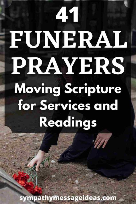 41 Funeral Prayers: Moving Scripture for Services and Readings ...