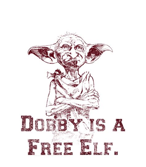 Harry Potter Dobby Is A Free Elf Sketch Sticker by Kalabf MiahR - Pixels