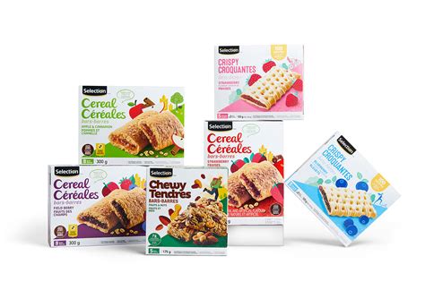 Selection - Cereal Bars :: Behance