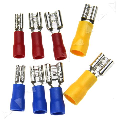 900PCS Assorted Insulated Electrical Wire Terminals Crimp Butt Connector Spade | eBay