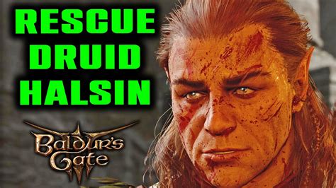 Rescue Druid Halsin in Goblin Camp (Complete Guide - Location) | Baldur's Gate 3 - YouTube