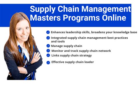 Masters In Supply Chain Management In USA – CollegeLearners.com