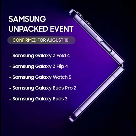 Samsung Galaxy Unpacked August 2022: Unfold Your World with these ...