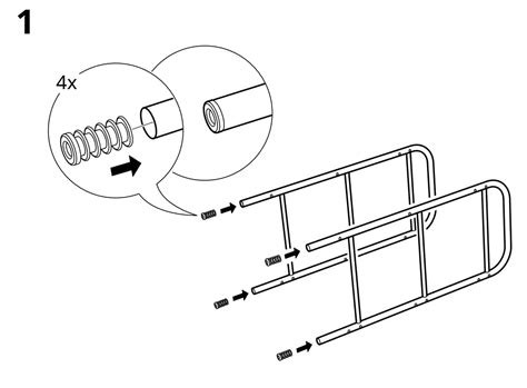 IKEA DRAGGAN Trolley Steel Powder Coating Instruction Manual