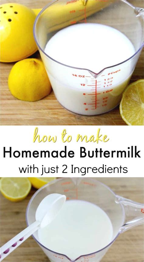 DIY Buttermilk Recipes - How To Make