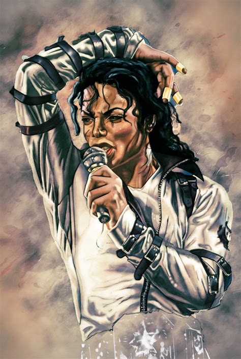 Michael Jackson 13"x19" (32cm/49cm) Polyester Fabric Poster