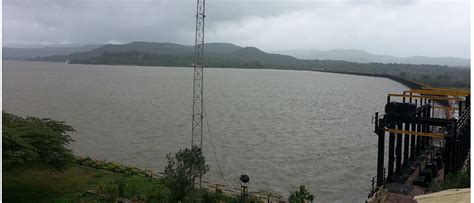 Water being released from Khadakwasla dam