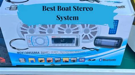 11 Best Boat Stereo Systems In 2024 + Buying Guide