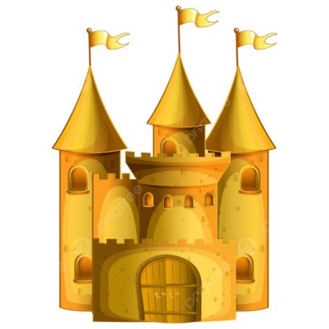 Imagens O Castelo Dourado PNG e Vetor, com Fundo Transparente Para Download Grátis | Pngtree