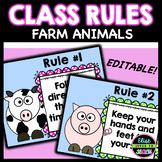 Free Farmhouse Classroom Rules Worksheets & Teaching Resources | TpT