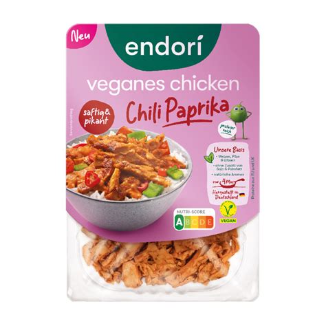 endori veganes chicken chili-paprika – endori Onlineshop