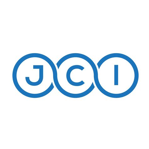 JCI letter logo design on white background. JCI creative initials ...