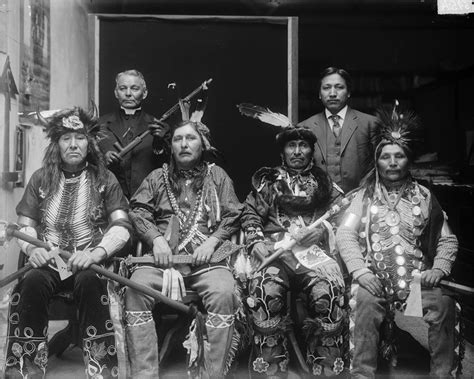 Ojibwa delegation - 1911 | Indien amerique, Images amérindiens ...