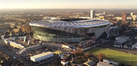 Aerial photographer grabs stunning photos of the new Spurs stadium from 820ft above – Thick Accent