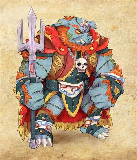 GANON Redesign - [ZELDA - A Link to the Past] by Cylent-Nite on DeviantArt Fantasy Characters ...