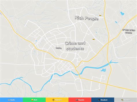 Beersheba Neighborhood Map