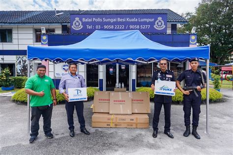 Tent Donation for Sungai Besi Police Station | SUKE : Sungai Besi - Ulu Kelang Elevated Expressway