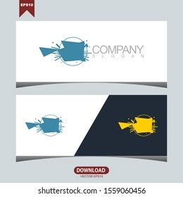 Abstract Blue Splash Concept Logo Vector Stock Vector (Royalty Free) 1559060456