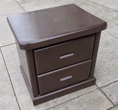 UHURU FURNITURE & COLLECTIBLES: SOLD Solid Wood Nightstand - $40