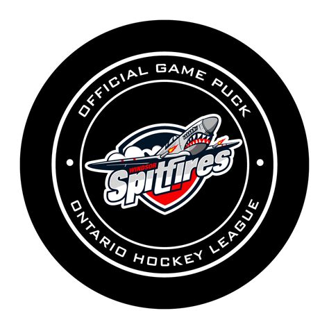 Windsor Spitfires Hockey Puck – Ogre Brand