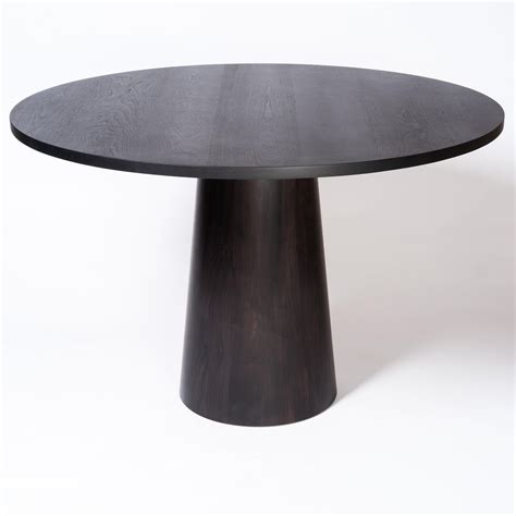 Round Wood Pedestal Dining Table | Decoration For Wedding