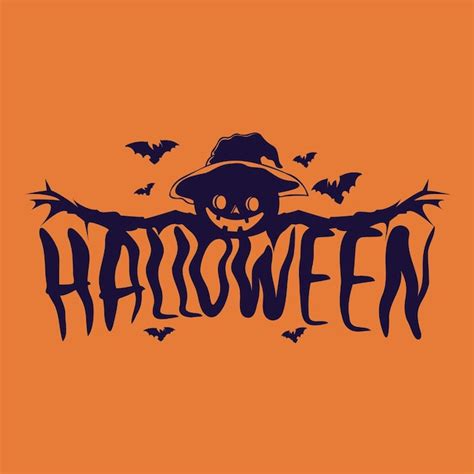 Premium Vector | Halloween party tittle