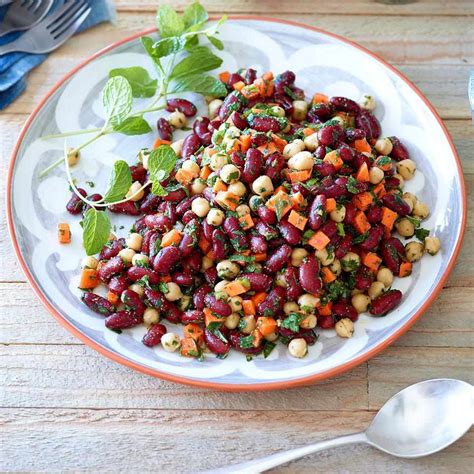 Bean Salad with Lemon-Cumin Dressing