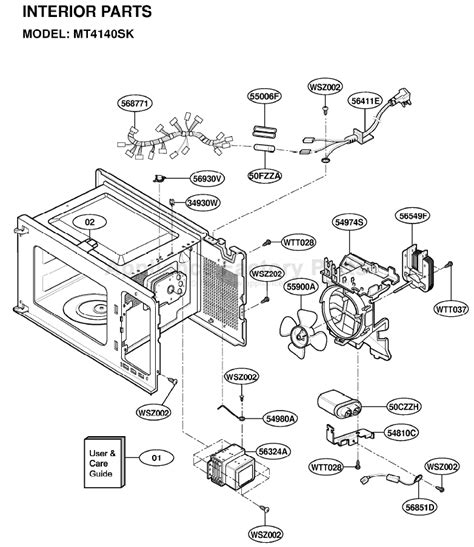 Whirlpool MT4140SKQ Parts | Microwaves