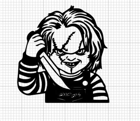 Chucky Svg, Halloween Svg, Scary Svg, Creepy Svg, Cricut File, Svg, Evil Svg, Horror Svg - Etsy