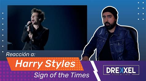 HARRY STYLES - Sign of the Times | Reacción - YouTube