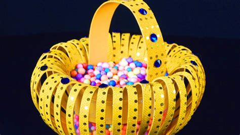 How to Make Foam Basket in Simple Way - YouTube