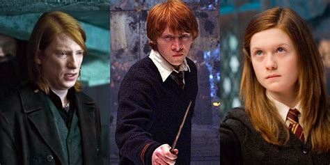 Harry Potter: The Weasley Siblings, Ranked Least To Most Powerful