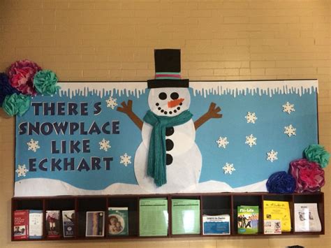 Snowman Bulletin Board | Snowman bulletin board, Seasonal bulletin ...