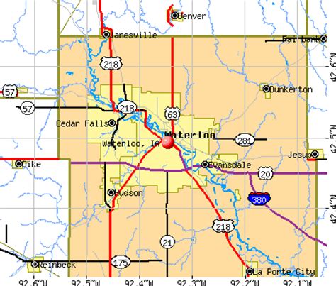 Waterloo, Iowa (IA 50701) profile: population, maps, real estate, averages, homes, statistics ...