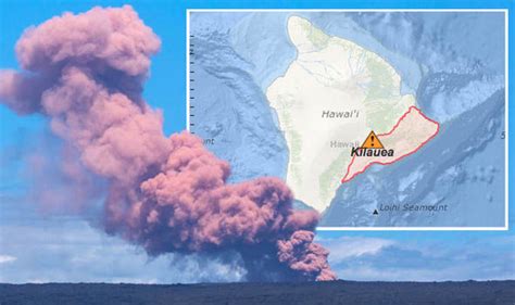 Where Is The Volcano In Hawaii Map - Map of world