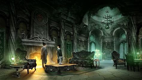 Download Hogwarts Castle Slytherin (Harry Potter) Video Game Hogwarts Legacy HD Wallpaper