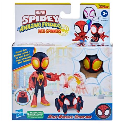 Hasbro Marvel Spidey and His Amazing Friends Web-Spinners Miles Morales ...