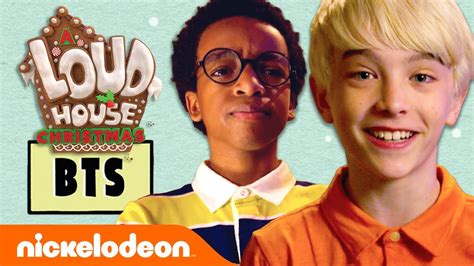 The IRL Loud House Christmas Movie: Behind The Scenes w/ Lincoln Loud! Ep. 1 | Nickelodeon - YouTube