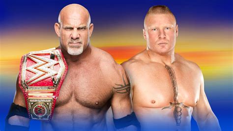 Brock Lesnar vs Goldberg à WrestleMania 33 - Paris - Paris-catch