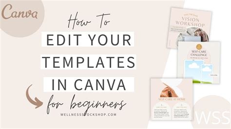 How To Edit Templates In Canva - YouTube