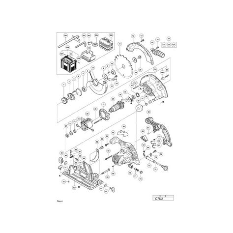 Hitachi Spare Parts for Circular Saw C7U2