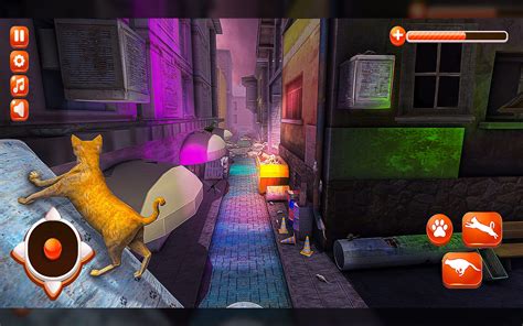 Stray Cat Game City Simulator - Cyber City Survival and escape game - App on Amazon Appstore