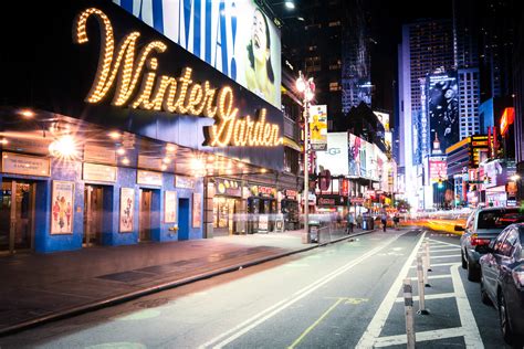 Winter Garden Theatre and Times Square - Night - New York … | Flickr